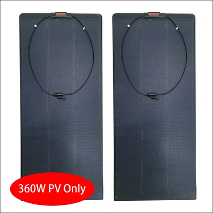 Flexible 180W Solarpanel mit geprüfte Qualität und 1 Jahr Garantie, 1260x710 mm