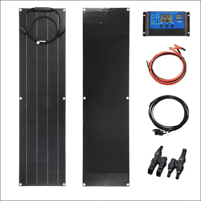 Solar panel kit mit Controller und Zubehör für 300W Solarpanels, flexibler Solarkollektor