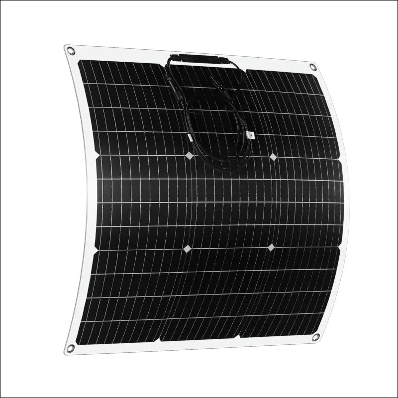 50w flexibles monokristallines solar panel system kit 12v mit griff, 570x480 mm