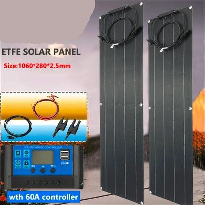 75w solarpanels flexibel lang und schmal