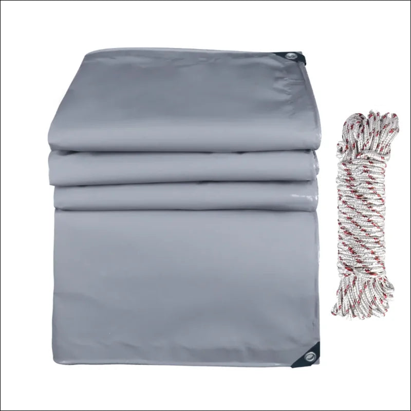 Durable PVC tarpaulin with double-sided coating