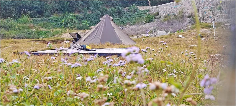 Wasserdichte 3D Bodenmatte für Camping und Strand