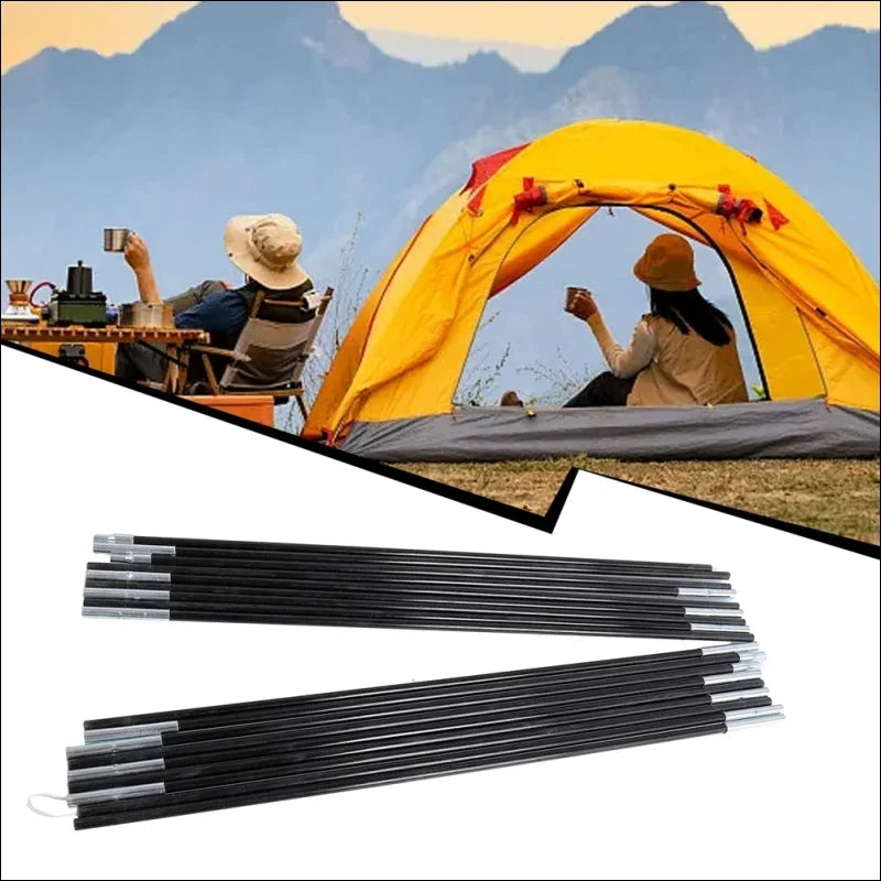 High-quality flexible tent poles made of fiberglass