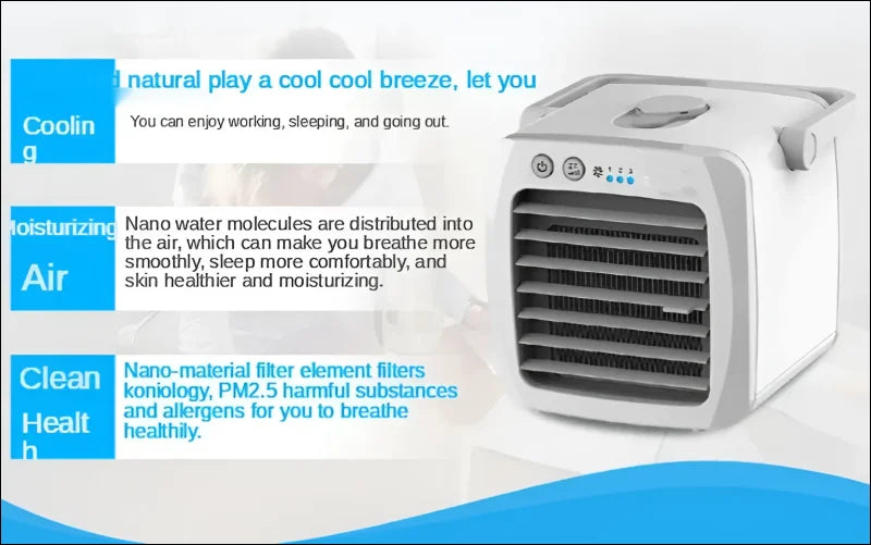 Klima Portable Humidifier with Water Cooling