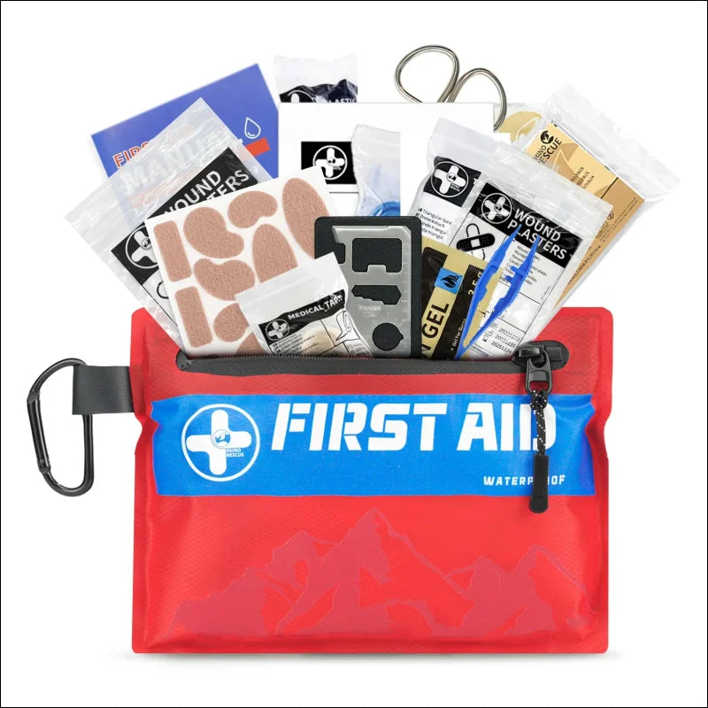 RHINO QUALITY Waterproof First Aid Kit, 107 pieces