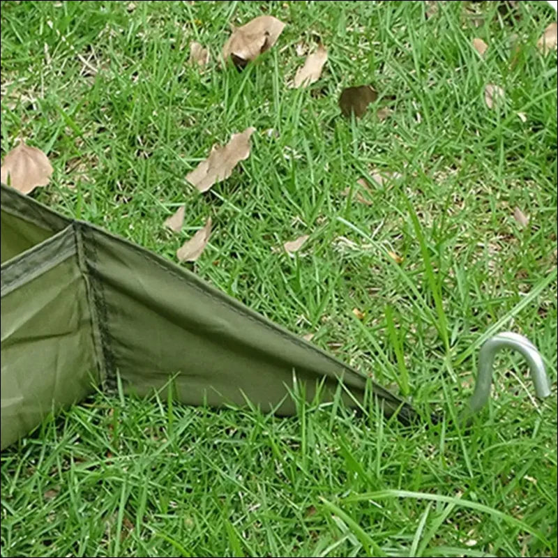 Waterproof tent base with insect protection and 3D picnic net