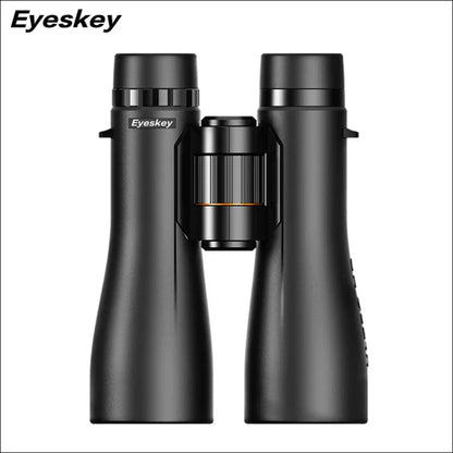 Ein schwarzes eyeskey-fernglas mit einem schlanken, modernen design.