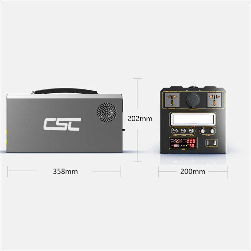 Zuverlässiger 220-V-Notstromgenerator – 200 W–2000 W vielseitige