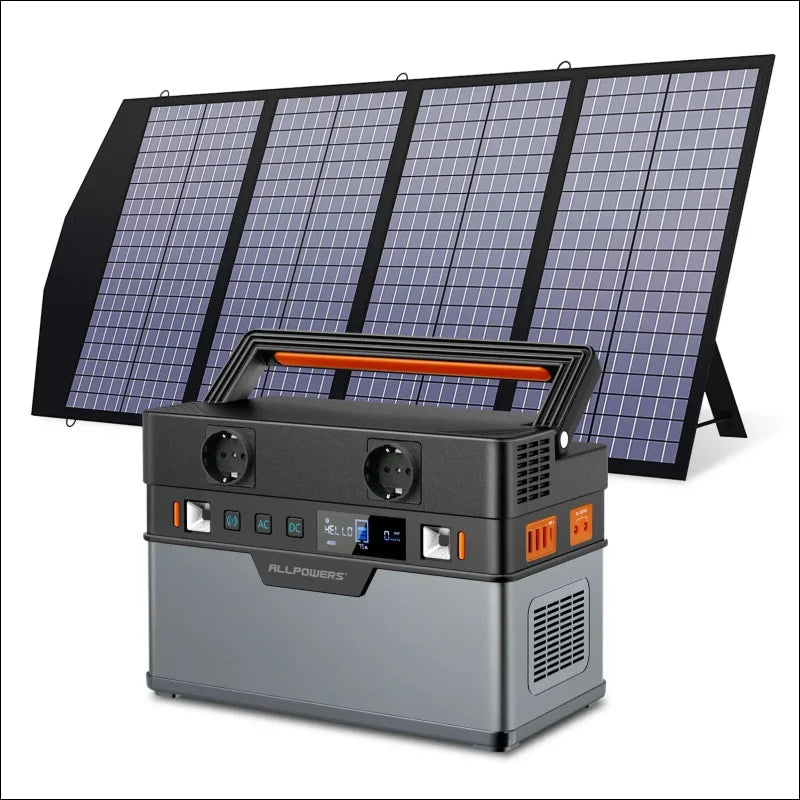 Tragbarer Solargenerator – 110 V/220 V-Kraftwerk mit faltbarem