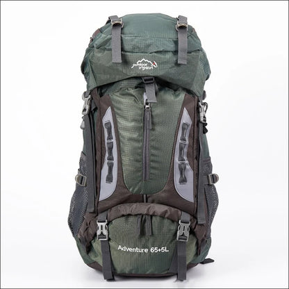 70L Campingrucksack | Großer Wanderrucksack mit Stauraum und Komfort