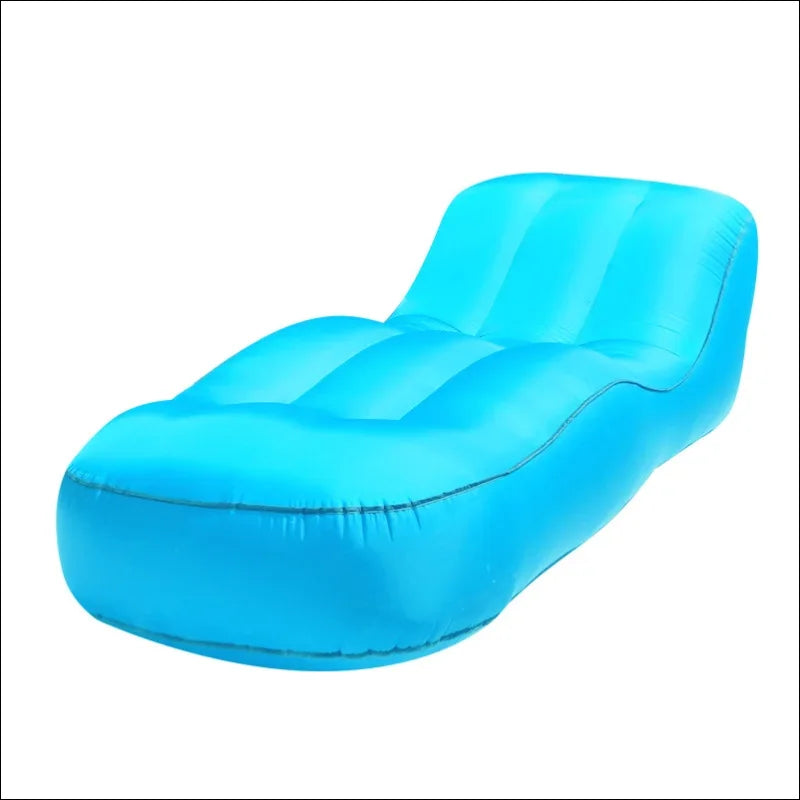 Aufblasbares sofa - geschwungene liege – wasserdichtes strandbett aus nylon camping ausstattung 10