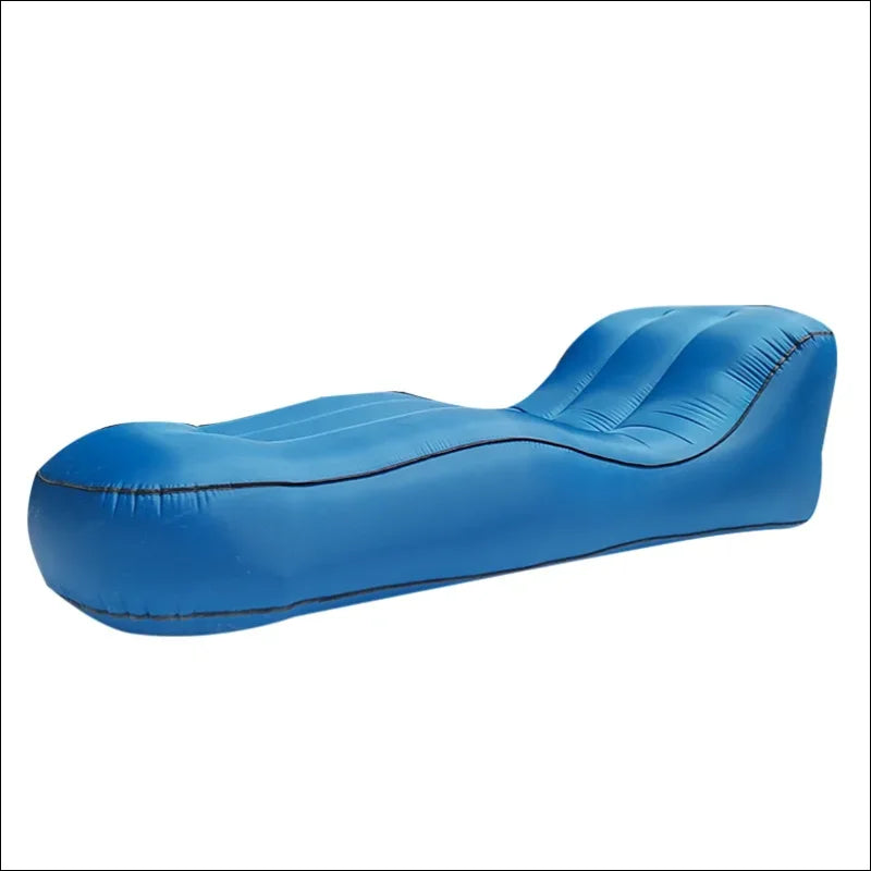 Aufblasbares sofa - geschwungene liege – wasserdichtes strandbett aus nylon camping ausstattung 8