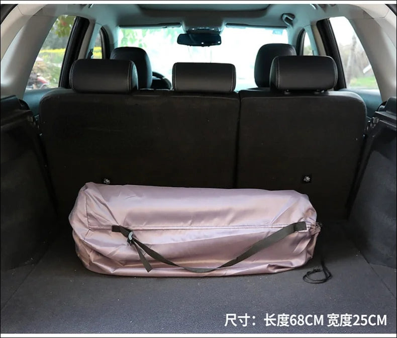 Auto kofferraumtasche mit sitz im hinteren bereich - ultimativer schlafkomfort: matratze bietet ihnen.