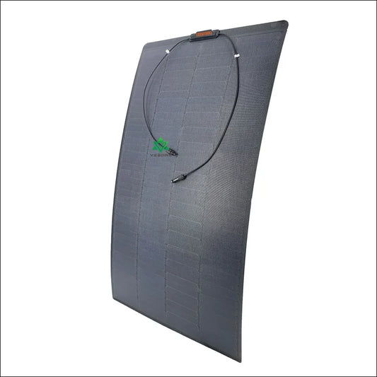 Halbflexibles Solarpanel mit gr Gray-Oberfläche und MC4-Steckverbinder, ideal für 5kg Anwendungen