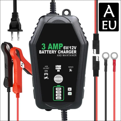 Intelligentes batterieladegerät für 6 v 12 lifepo4 - batterien camping ausstattung 8