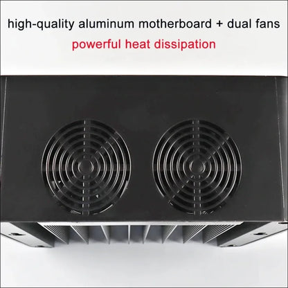 Mppt laderegler mit dual-fan-kühlsystem und aluminium-heat-sink für intelligentes aufladen