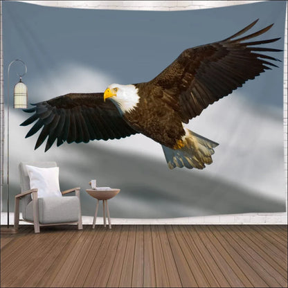 Eagle Tapestry in Bringen Sie Die Natur Nach Hause Mit Weißkopfseeadler Wandbehang