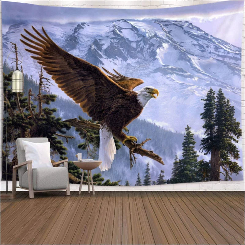 Eagle Tapestry im Wandbehang bringt die Natur stilvoll nach Hause