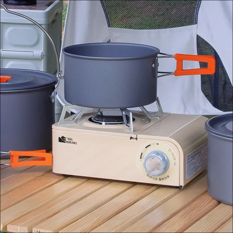 Compact Portable Camping Cassette Stove