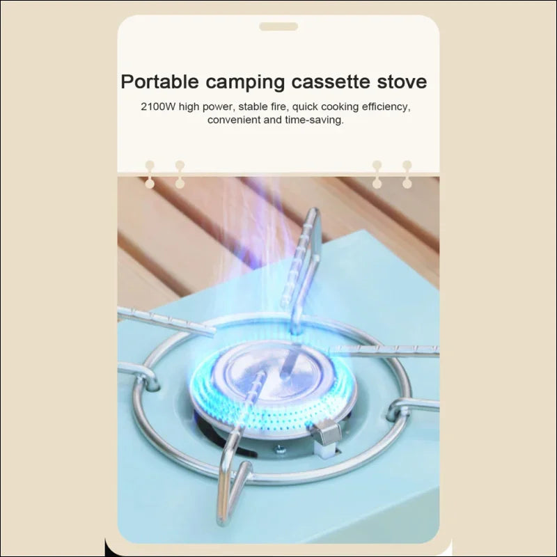 Compact Portable Camping Cassette Stove