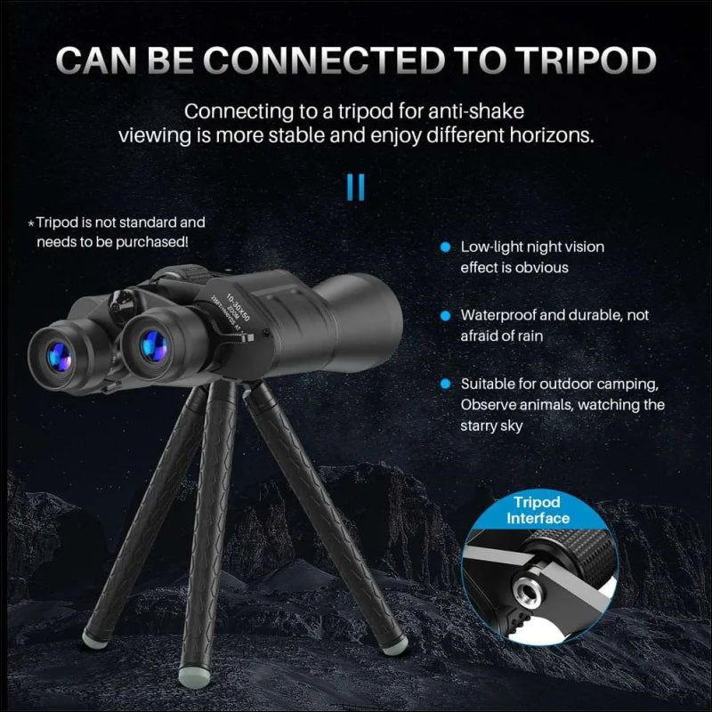 Apexel fernglas mit stativ, 10-30x50 hd-große optik und teleskopobjektiv kaufen