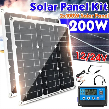 100w monokristallines solarpanel, solarmodul mit 12v batterie-ladegerät und temperaturnkoeffizient