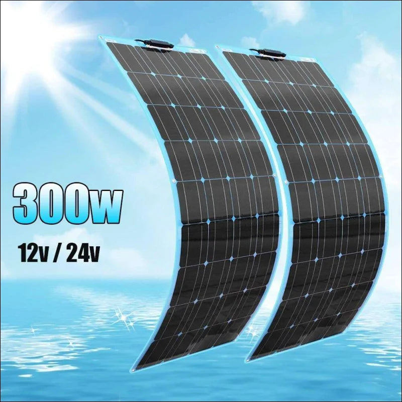 300w solar panel komplett flexibel - biegsames 12v solarpanel für flexible energiegewinnung