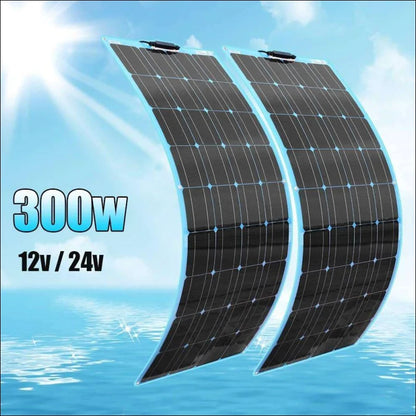 300w solar panel komplett flexibel - biegsames 12v solarpanel für flexible energiegewinnung