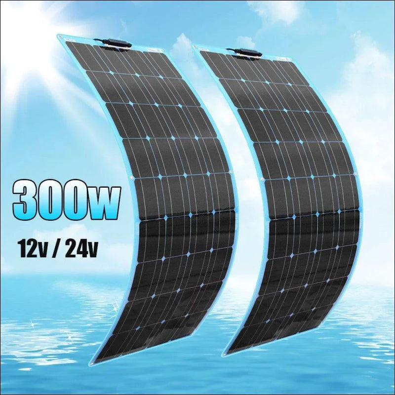 Ein paar 300w solarpanels für das biegsames 12v solarpanel, flexibel und effizient