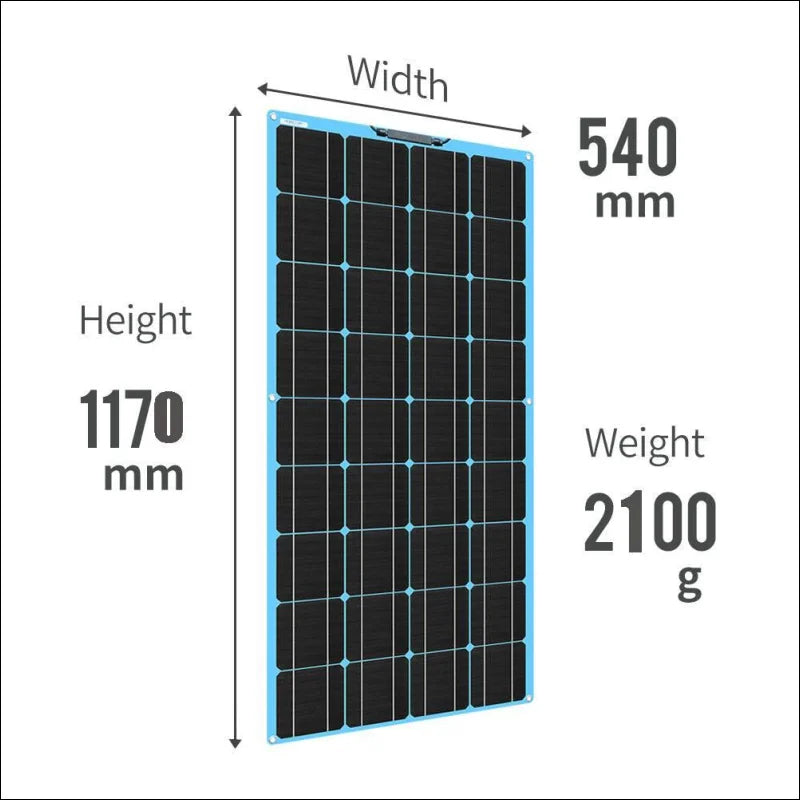 Diagramm des biegsames 12v solarpanel für flexible energiegewinnung