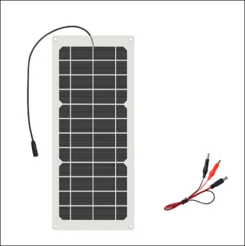 Tragbares Solar-Handy-Ladegerät 10 W Kit | Wasserdichte Powerbank