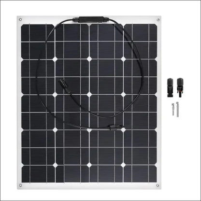 Monokristallines solarpanel 150w mit usb controller und stromkabel für effiziente energie