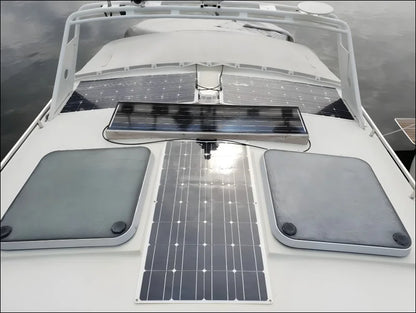 Boot mit solarpanel 12v 300w - sunpower 300w wasserfestes solarpanel für zuverlässige energie