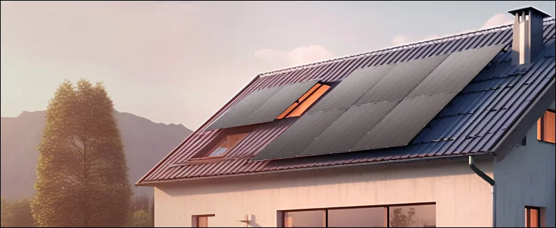 Solarpaneele auf Hausdach, Super-Panel 400W flexibles Solarpanel mit Garantie