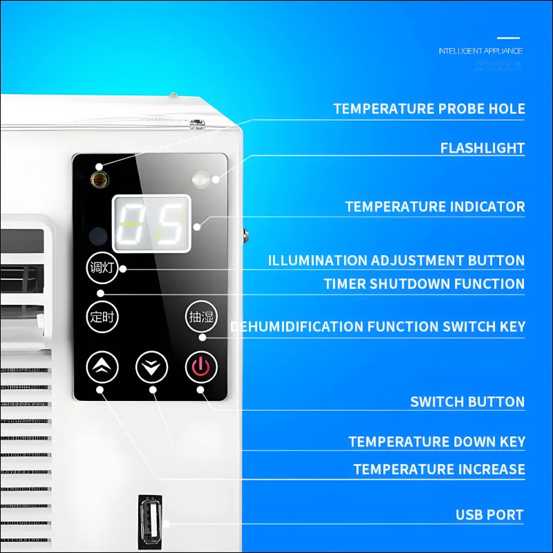 „Tragbare 110-V-Klimaanlage: