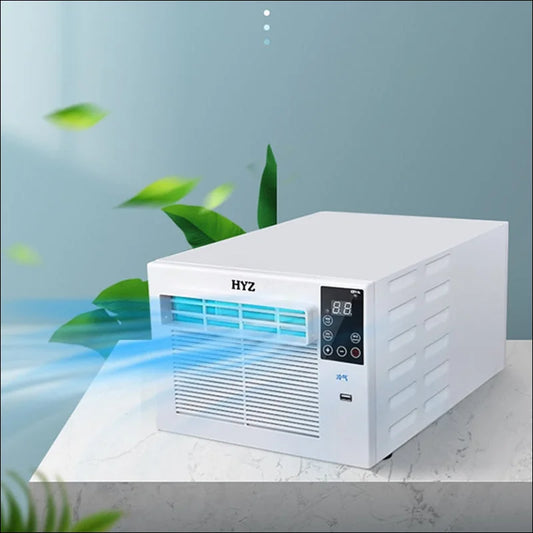 Tragbarer kleiner AC-Kühlschrank mit Moskitonetz und