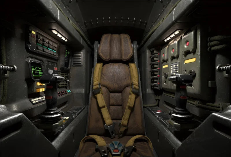 Mega Badass Galactic Cockpit: