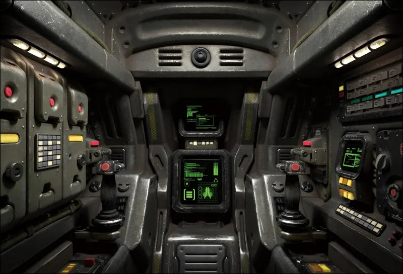 Mega Badass Galactic Cockpit: