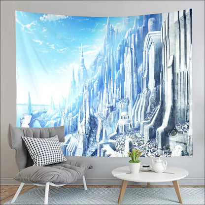 Verwandeln Sie Ihr Zimmer mit Teil 2 Fantasy Castle Tapestry – A