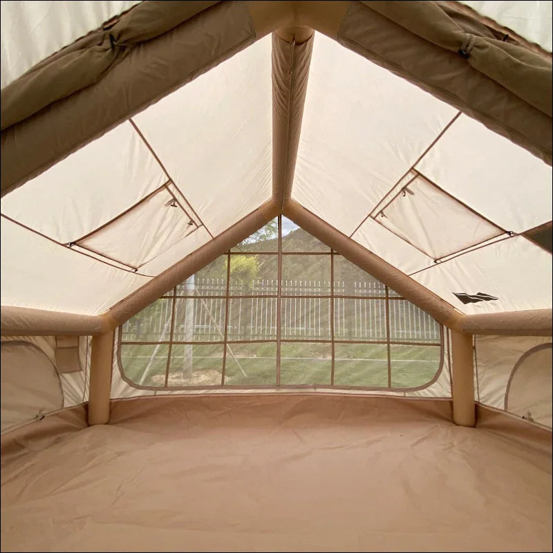 Aufblasbare dachzelt - und vordach - kombination – 420d pu - beschichtet camping ausstattung 2