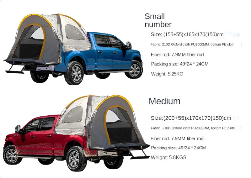 Robustes und wasserdichtes Pickup-Truck-Zelt – ultimativer Komfort