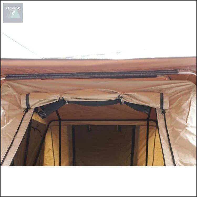 Wasserdichtes autodach zelt mit offener tür und fenster, inklusive matratze