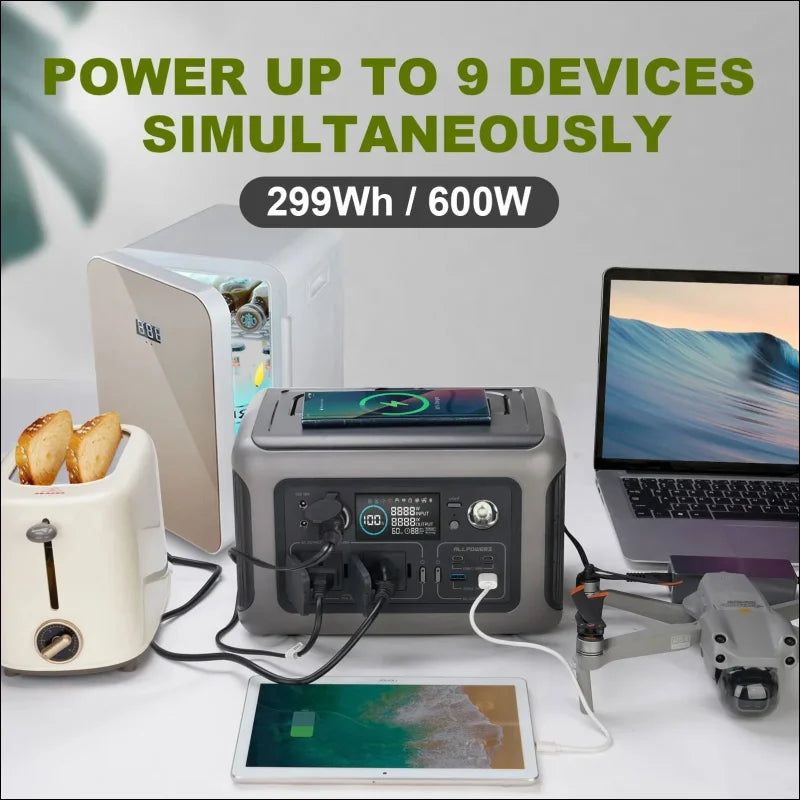 Power up devices mit der tragbaren powerstation r600 von tragbare powerstation